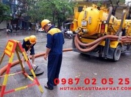 Hút hầm cầu tại KCN ViSip 2